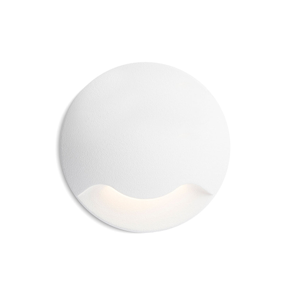 KICK I inbouw buitenwandlamp wit