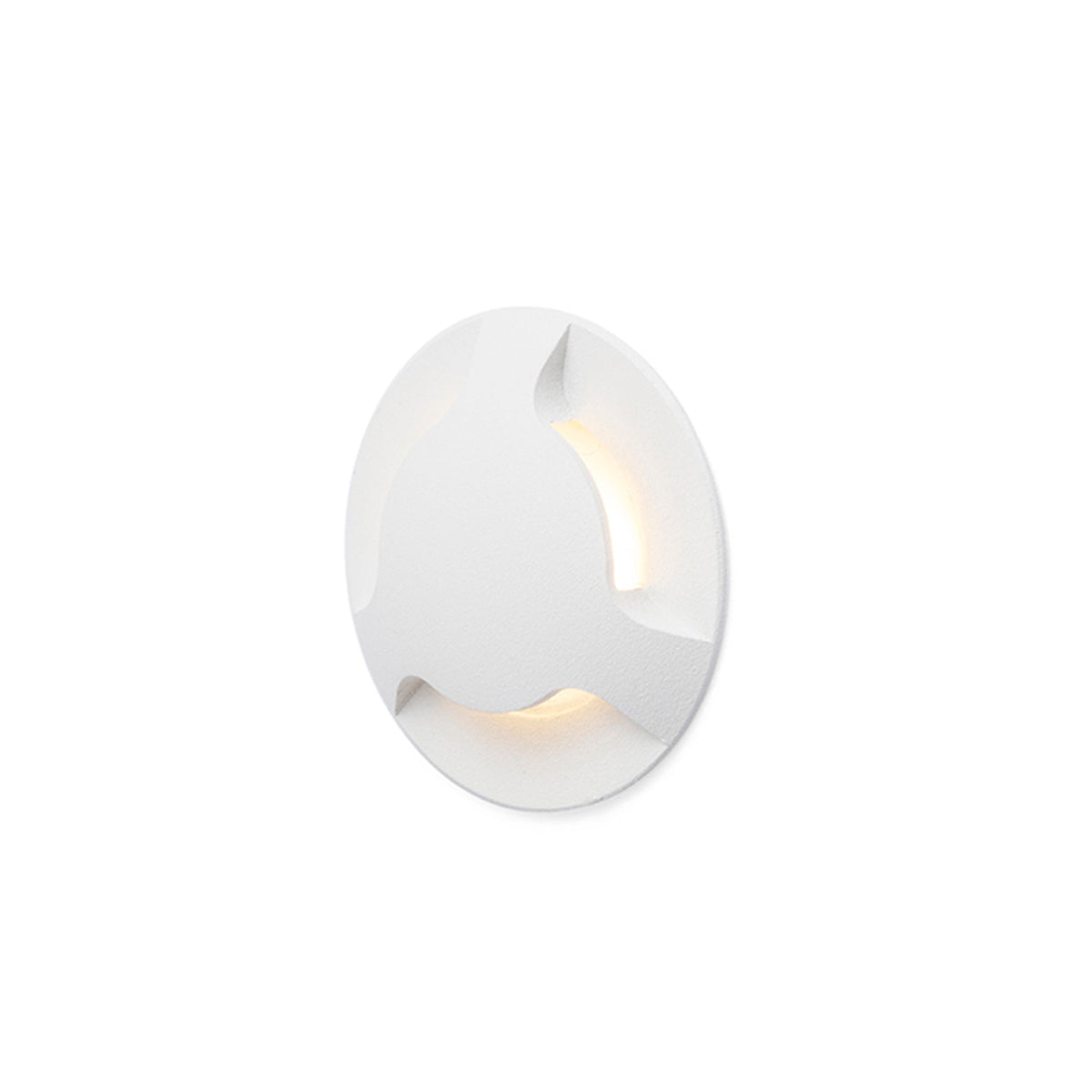 KICK III inbouw wandlamp wit