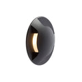 KICK III inbouw wandlamp zwart