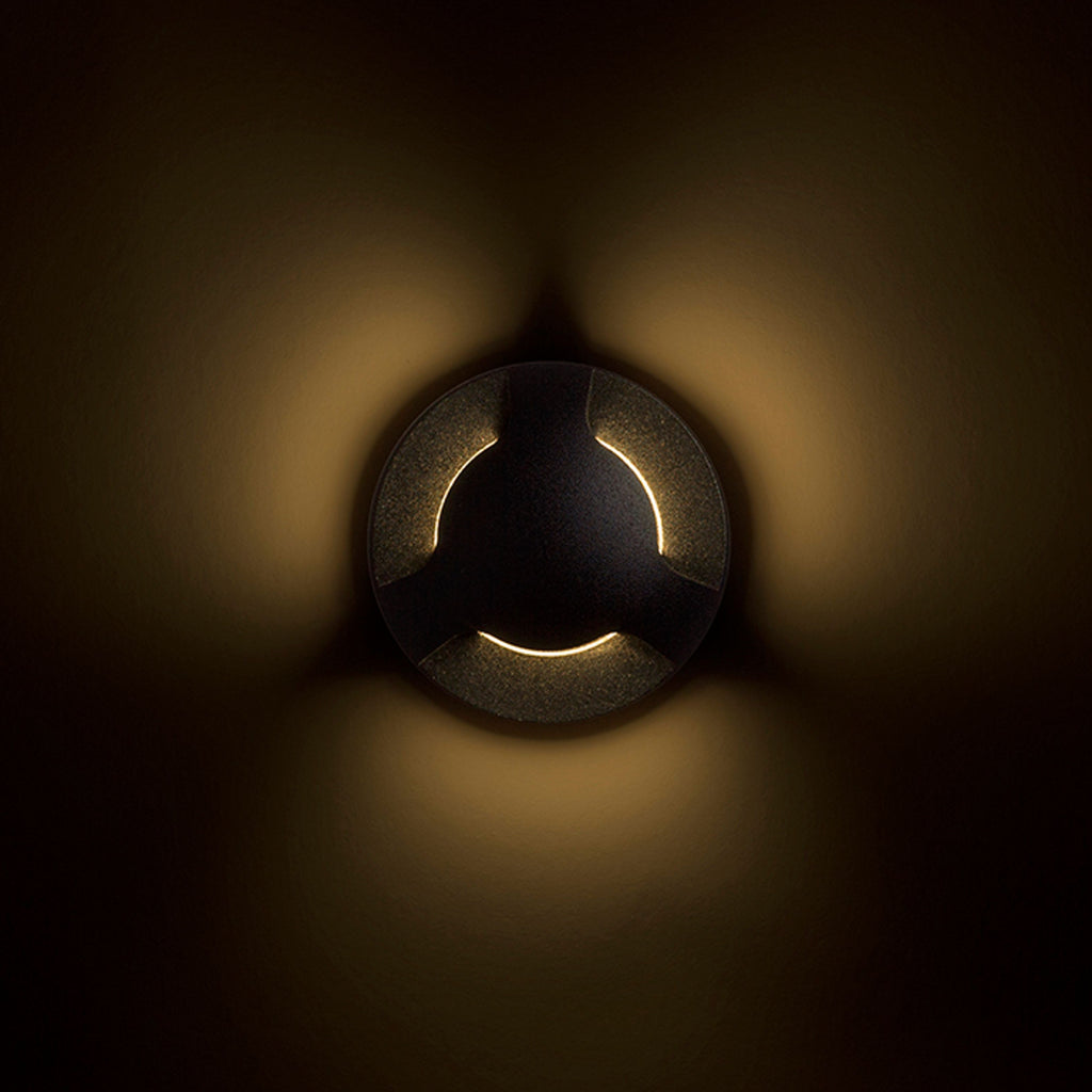 KICK III inbouw wandlamp zwart, afbeelding 10