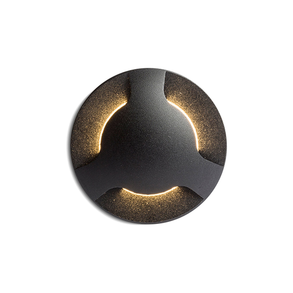 KICK III inbouw wandlamp zwart, afbeelding 4