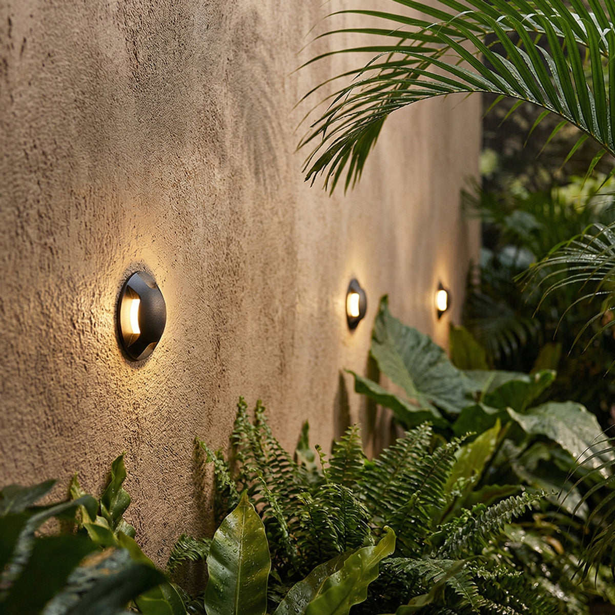 KICK III inbouw wandlamp zwart, afbeelding 6