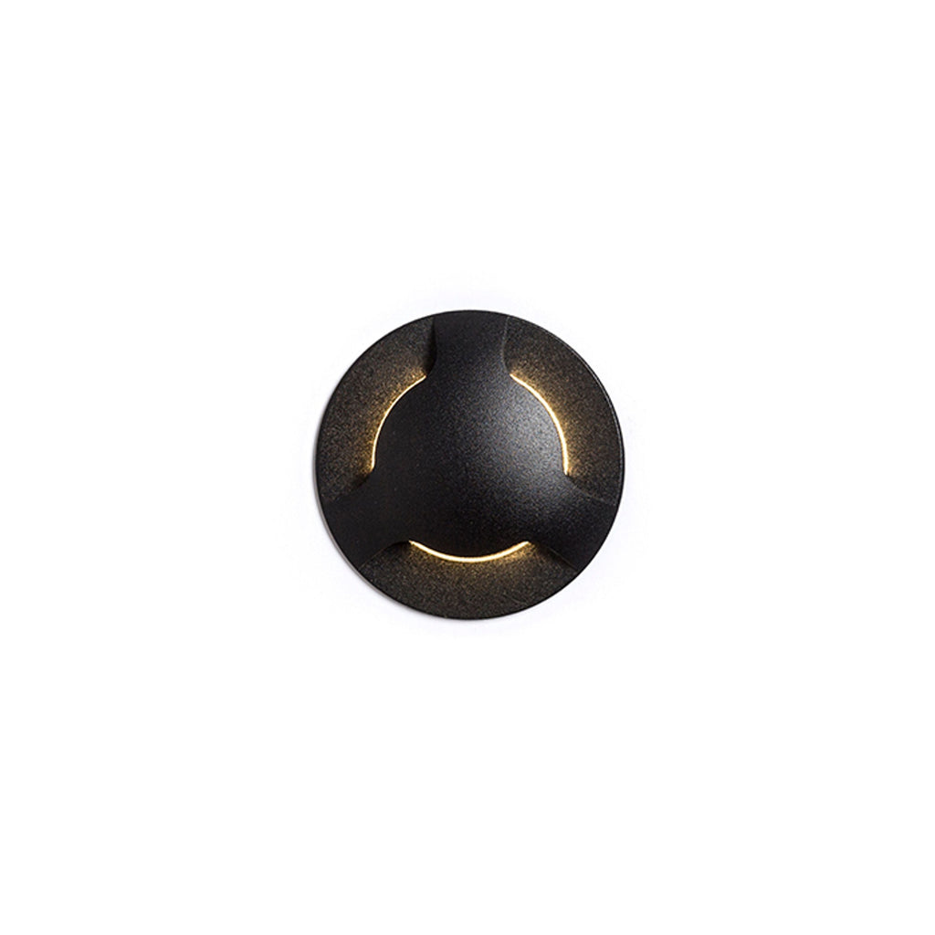 KICK III inbouw wandlamp zwart, afbeelding 9