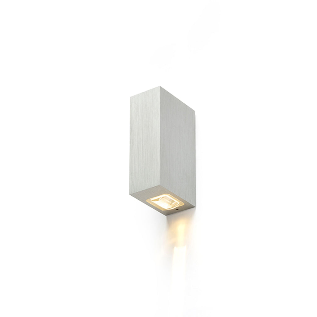 NICK buitenwandlamp geborsteld aluminium
