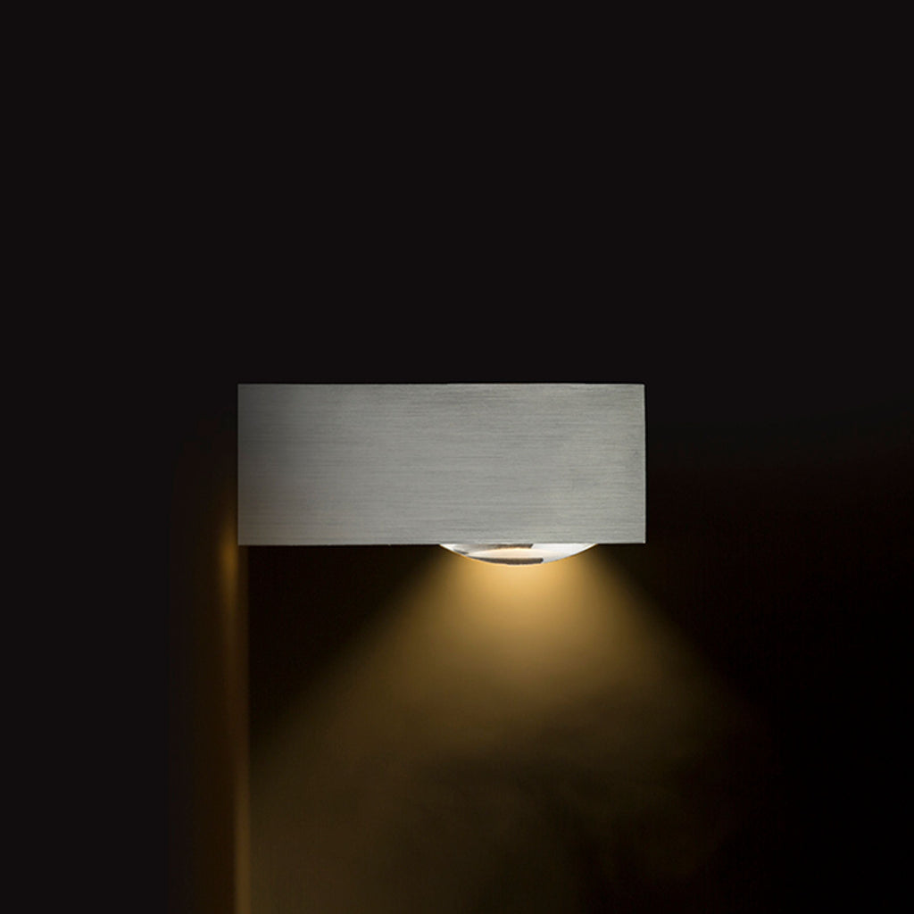 KORSO I buitenwandlamp geborsteld aluminium, afbeelding 4