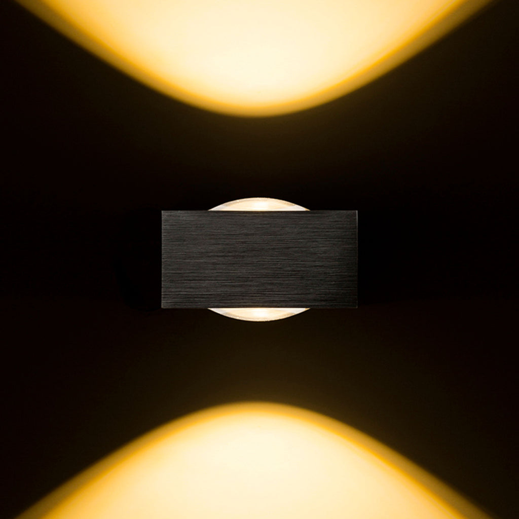 KORSO II buitenwandlamp zwart, afbeelding 3