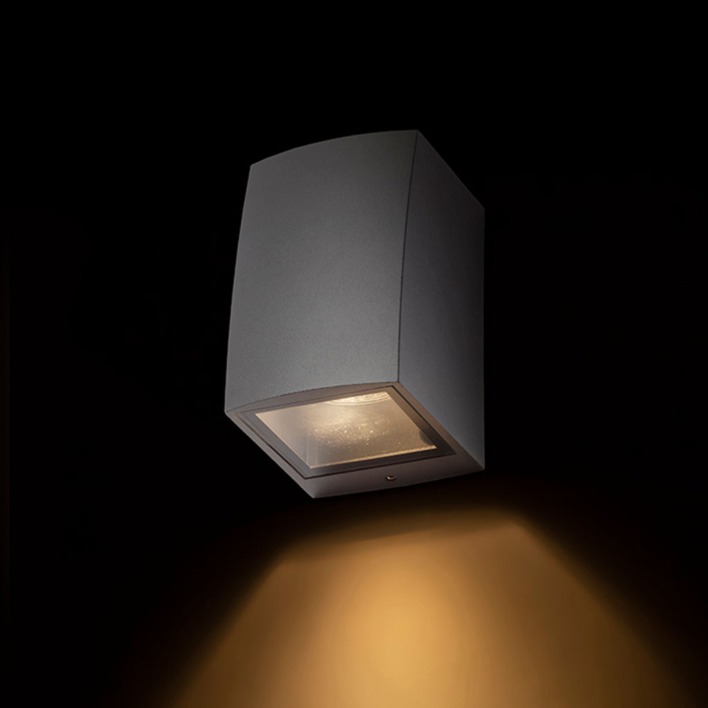 SELMA buitenwandlamp zilvergrijs, afbeelding 3