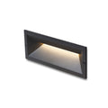 RAGG inbouw buitenwandlamp zwart
