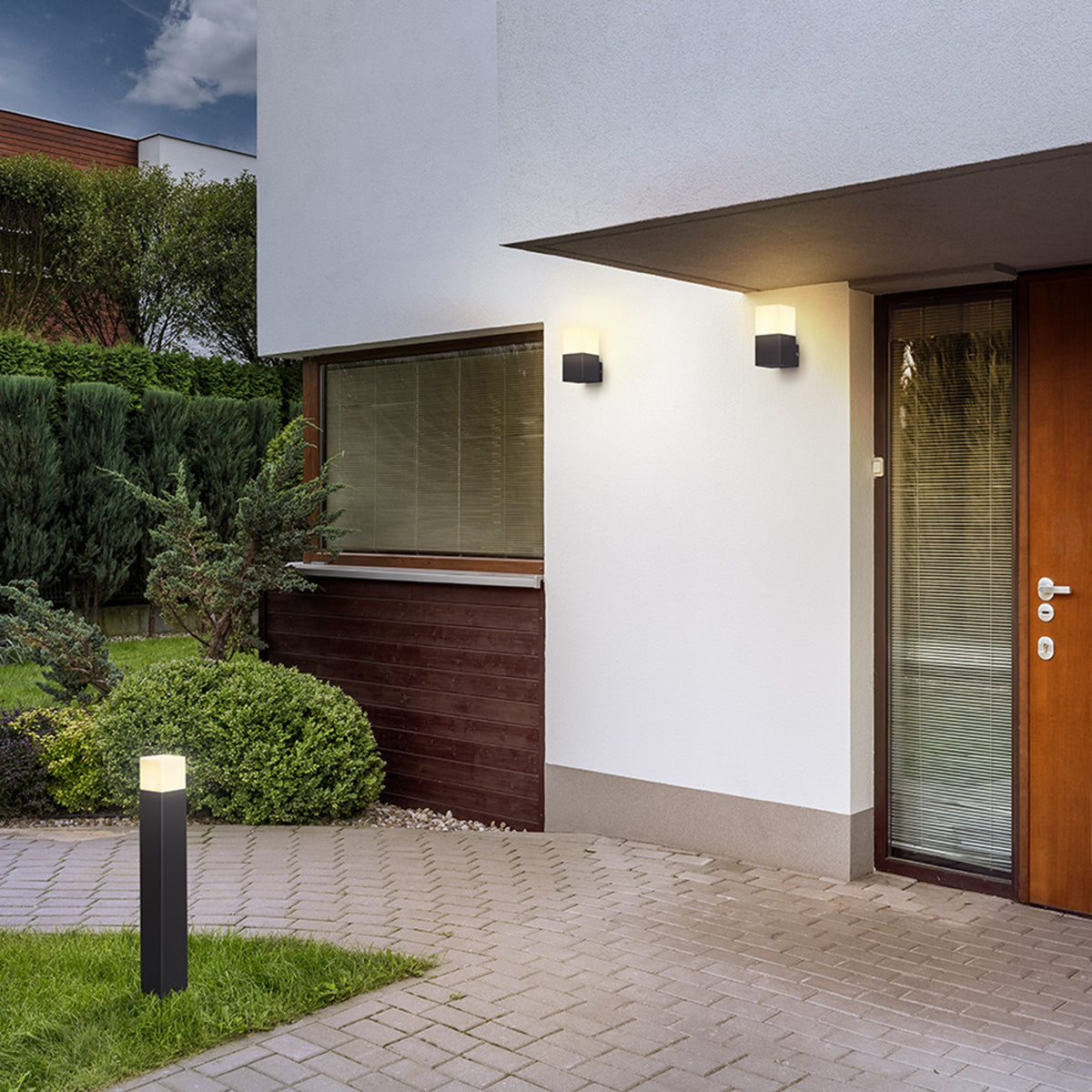 CLYDE WALL buitenwandlamp antraciet, afbeelding 4