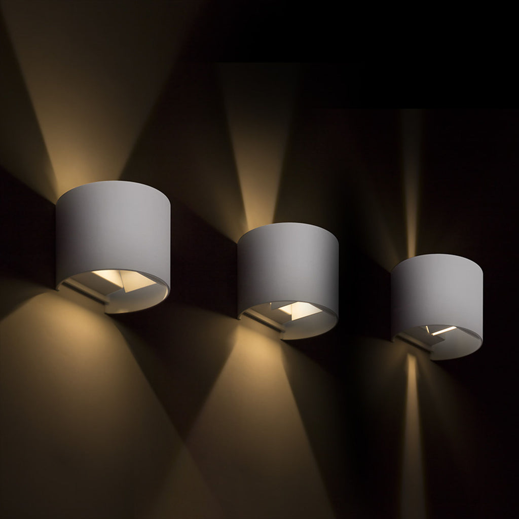 TITO R DIMM buitenwandlamp wit, afbeelding 2