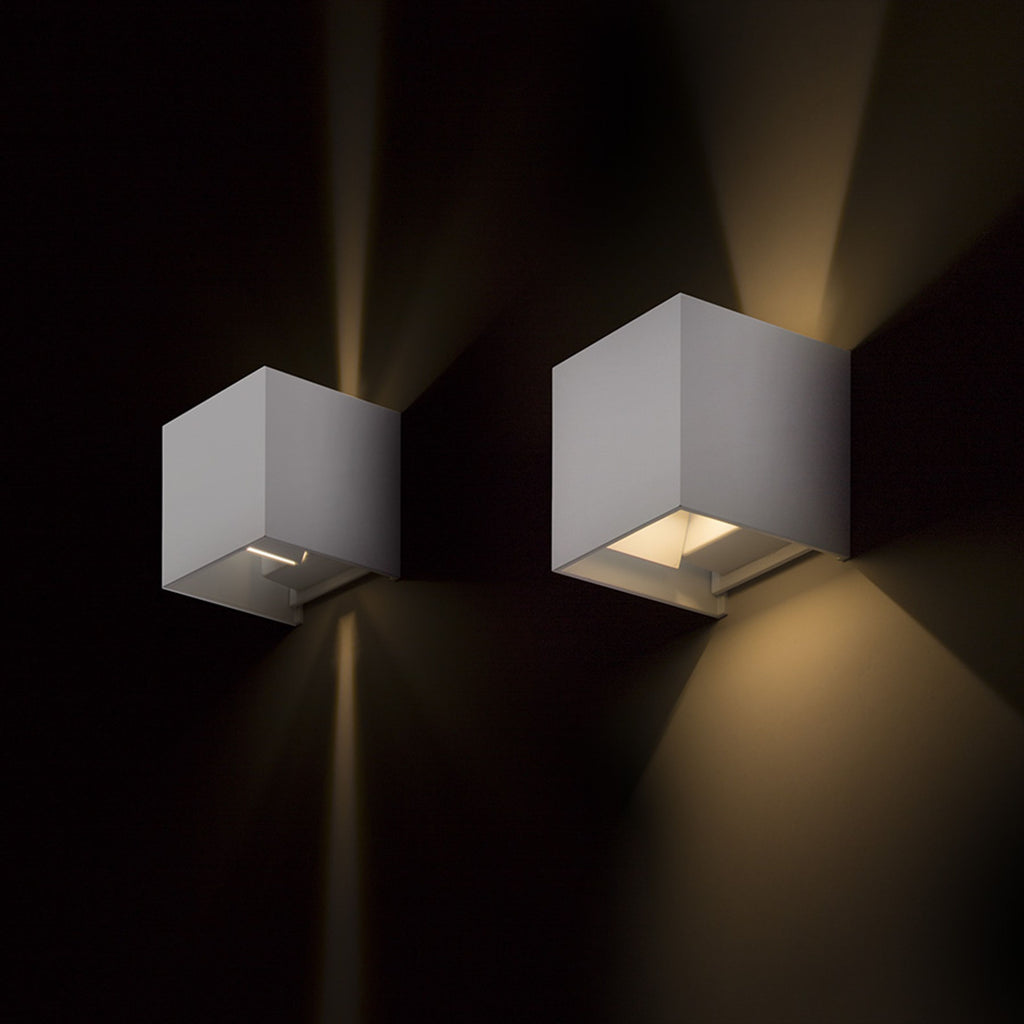TITO SQ DIMM buitenwandlamp wit, afbeelding 3