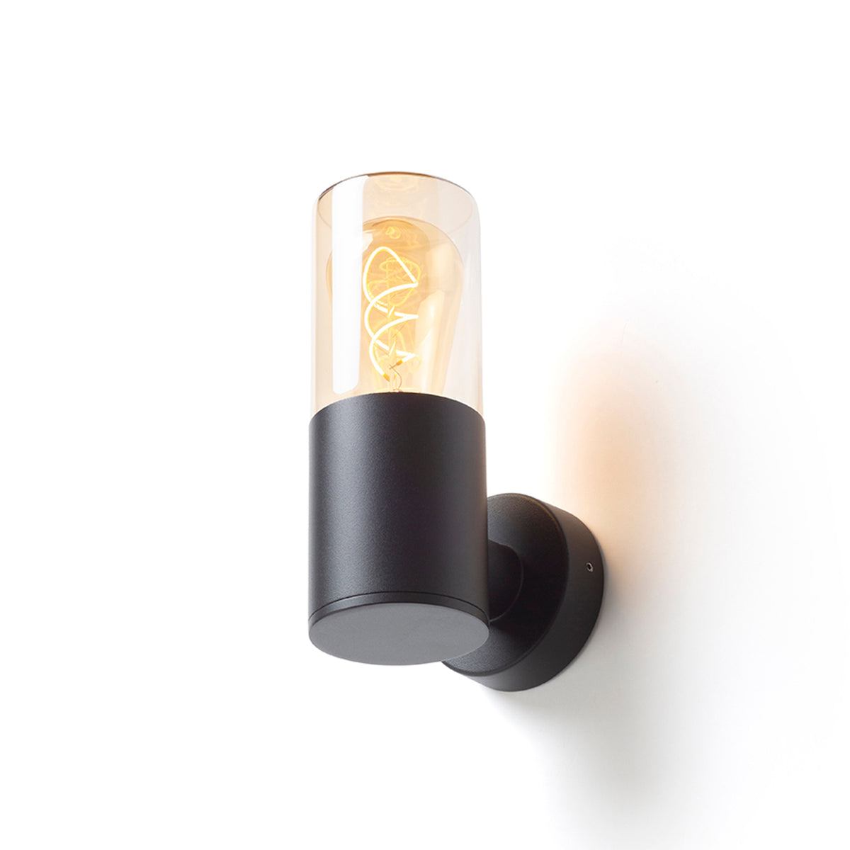 QUINN buitenwandlamp zwart