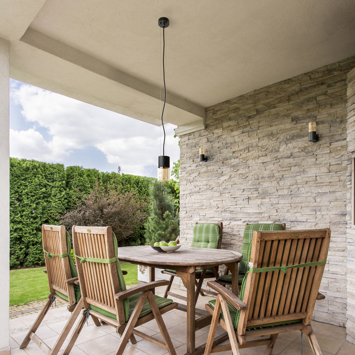 QUINN buitenwandlamp zwart, afbeelding 4