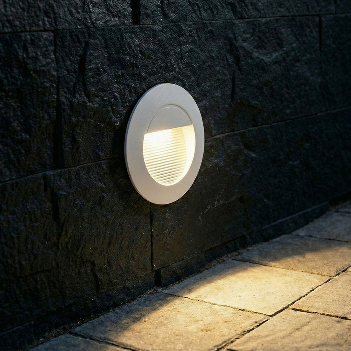 MARCO 70 inbouw buitenwandlamp wit, afbeelding 2