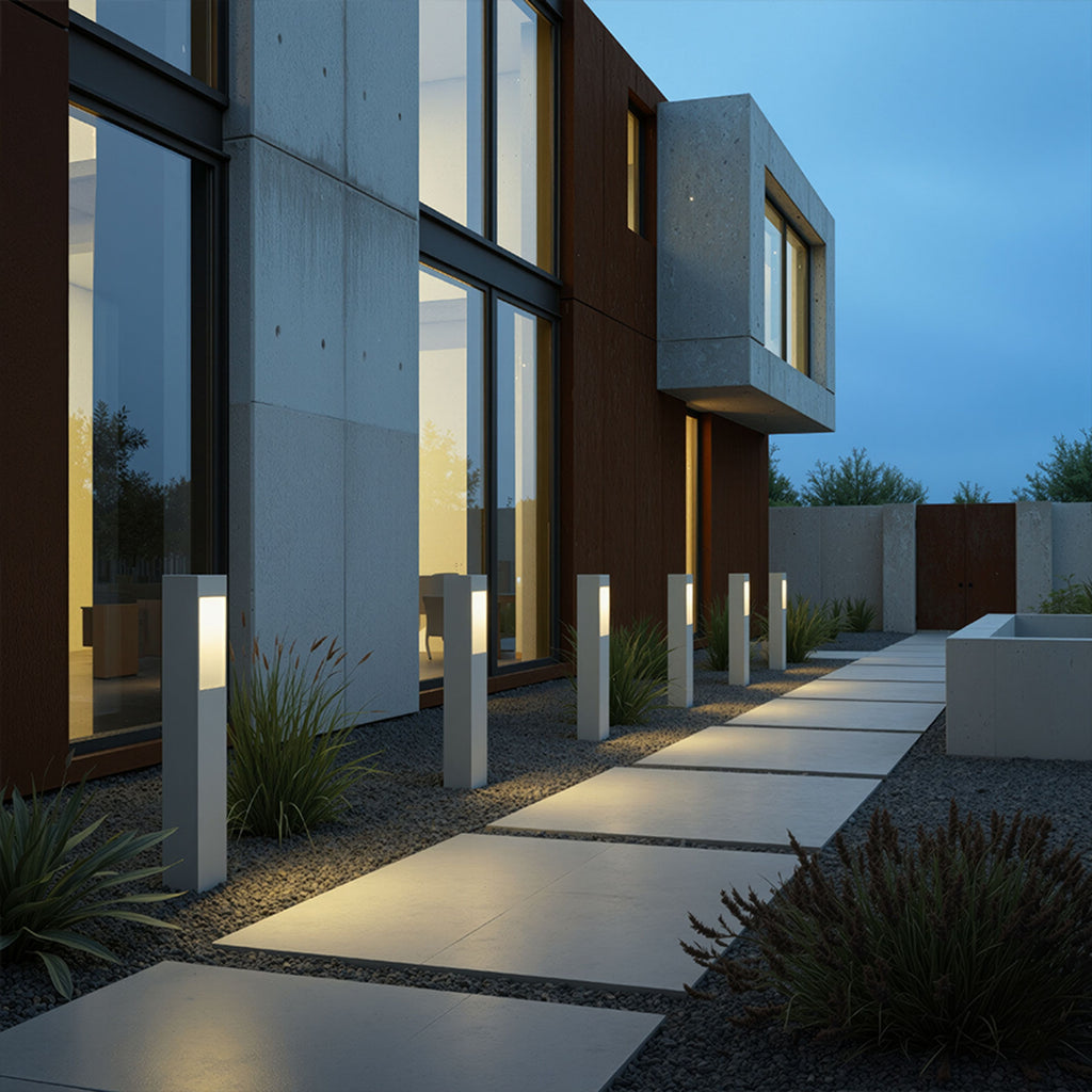 TORIN 60 tuinpaal lichtgrijs, afbeelding 2