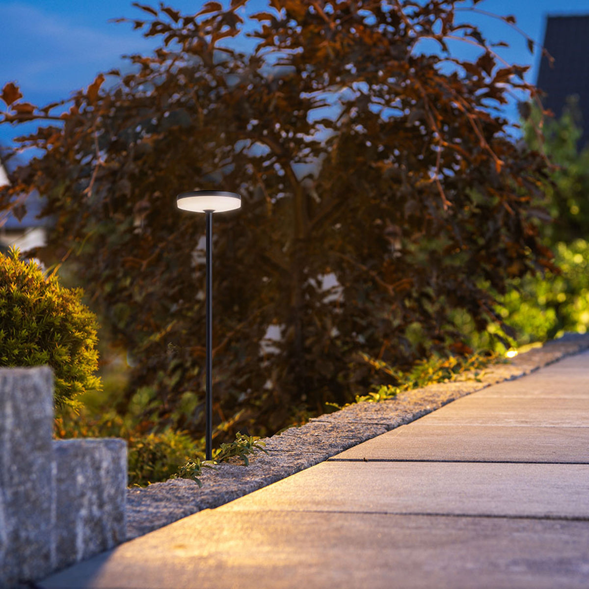 SEMPLICE 80 tuinpaal zwart, afbeelding 8