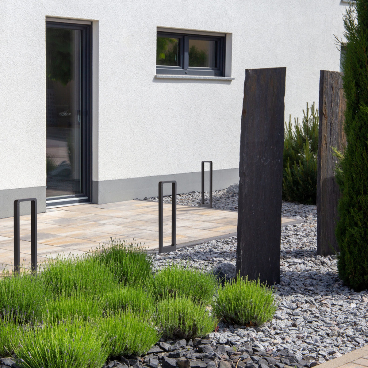 BONN tuinpaal zwartgrijs, afbeelding 3