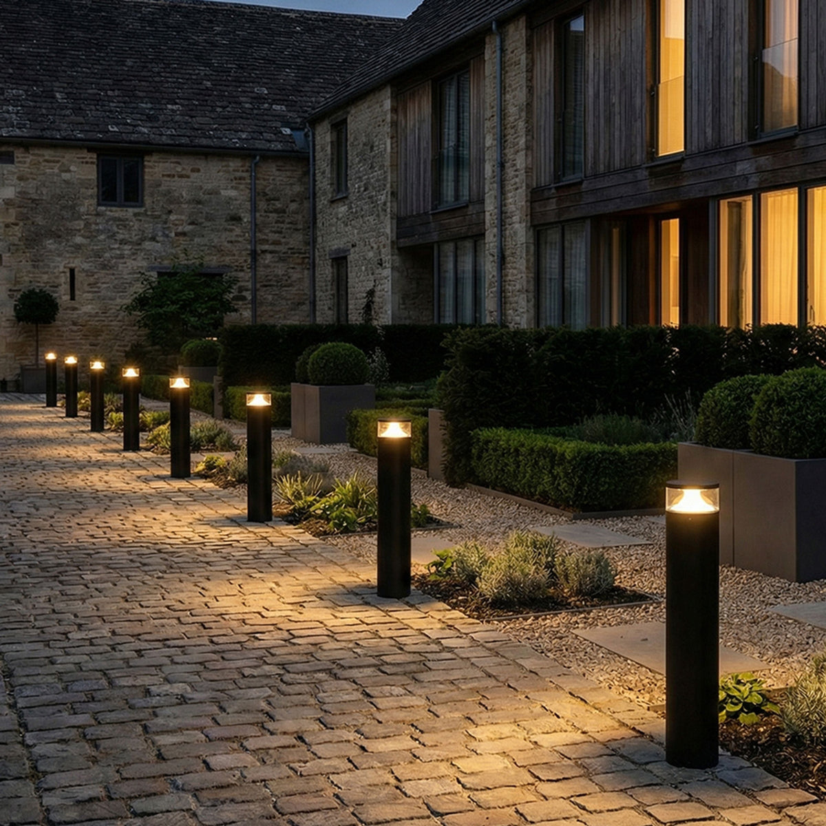 BRENDA 60 staande buitenlamp zwart, afbeelding 5
