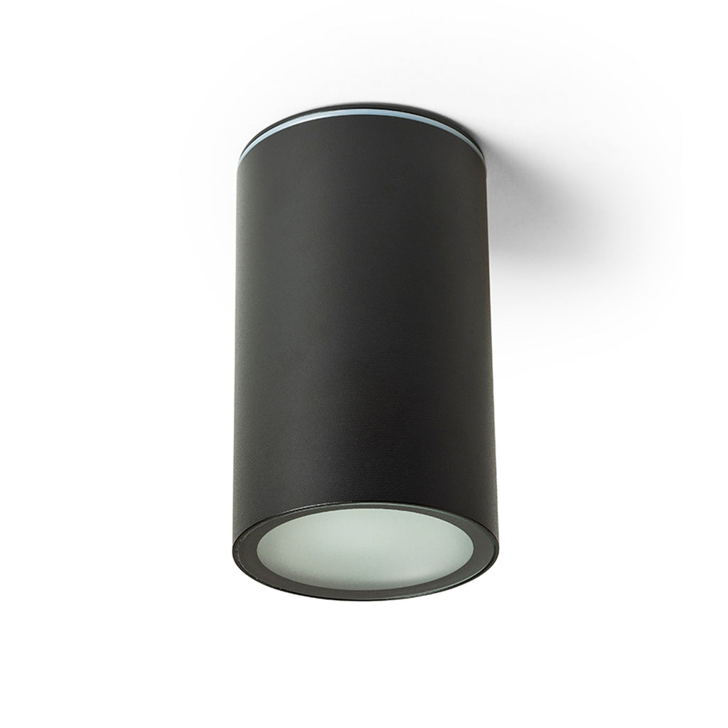 DUNE E27 buitenplafondlamp zwart, afbeelding 2