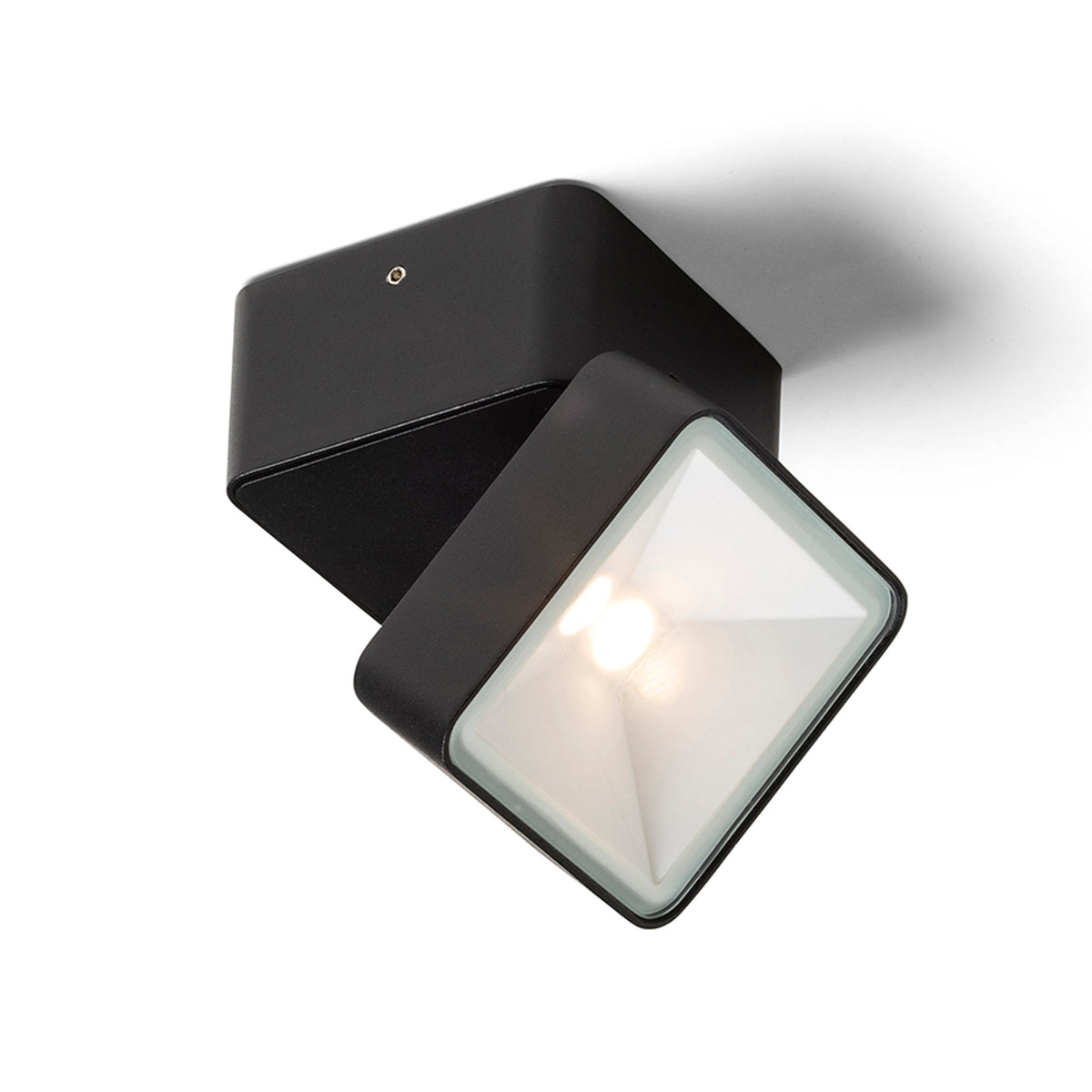 FLAVIO SQ buitenplafondlamp zwart