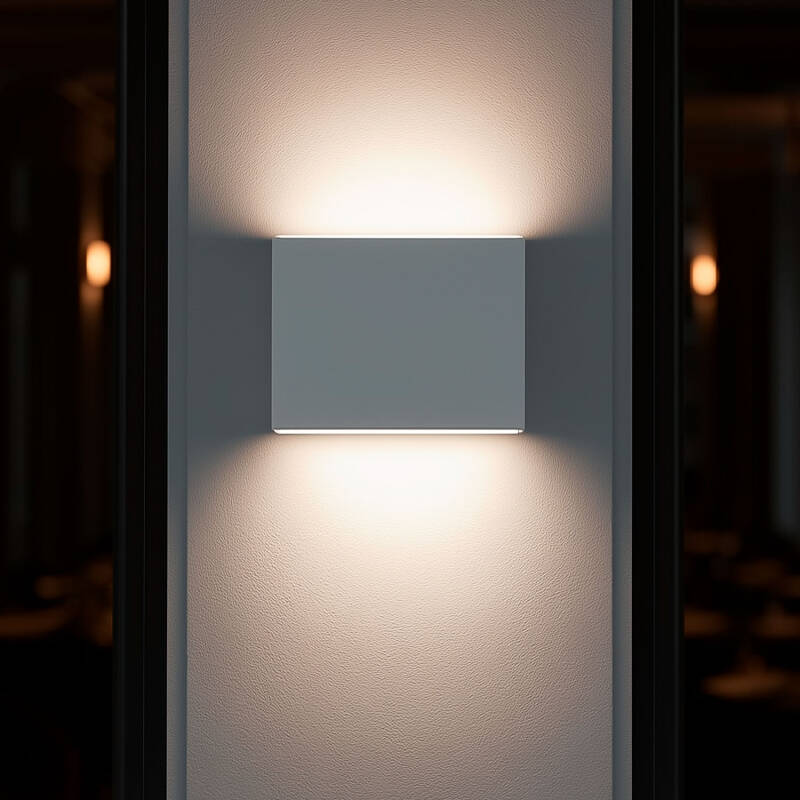 RADVAVO buitenwandlamp wit, afbeelding 2
