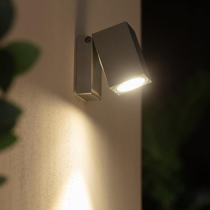 RAVNAVO buitenwandlamp zilver, afbeelding 2