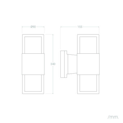 RESTARO maattekening