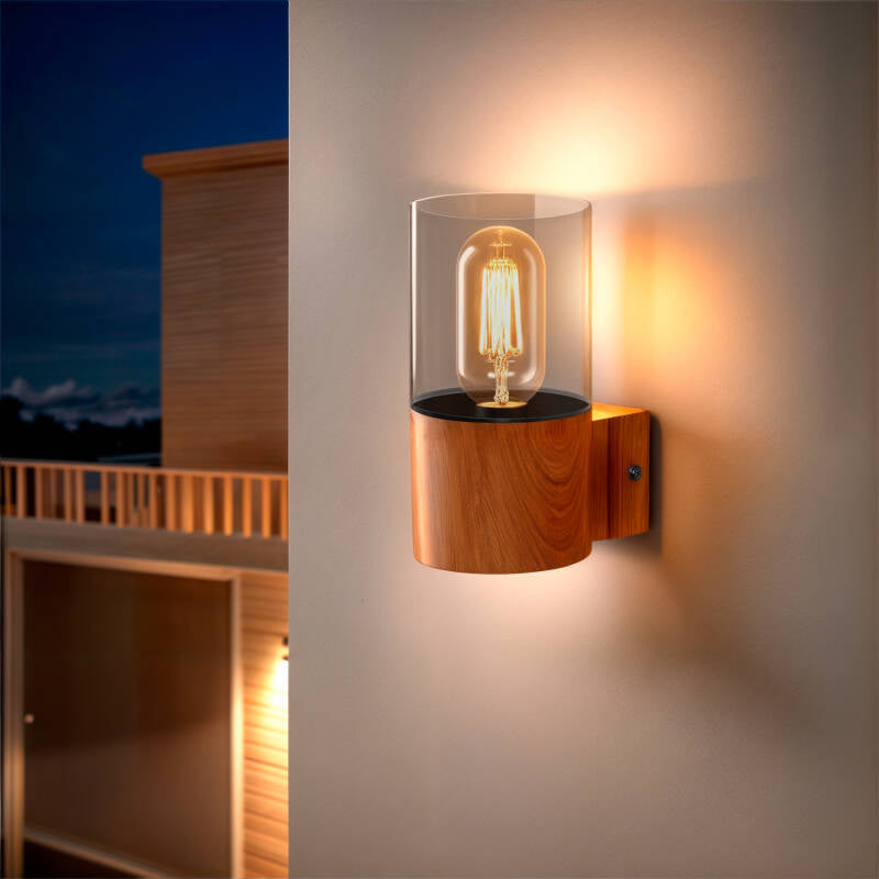 RIFTIVO buitenwandlamp lichtbruin, afbeelding 5