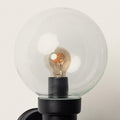 RUSTAVO buitenwandlamp zwart