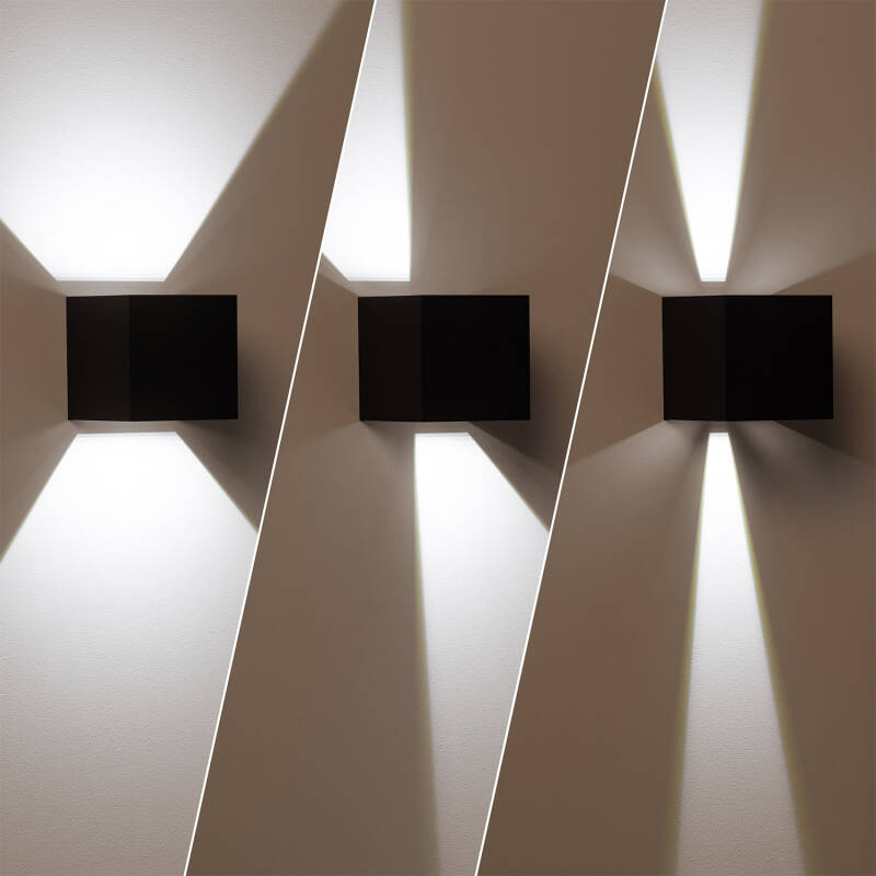 SALVAVO buitenwandlamp zwart