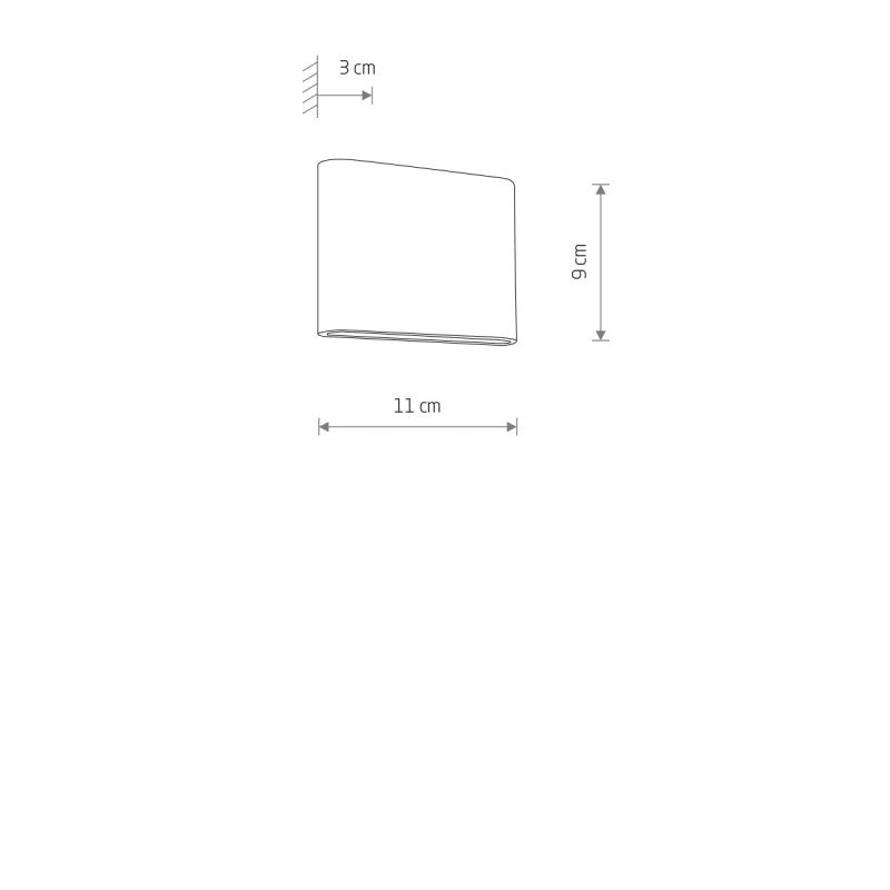 SEMI LED buitenwandlamp messing S, afbeelding 5