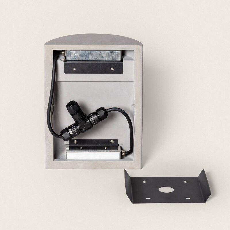 SERVANO buitenwandlamp steengrijs, afbeelding 4