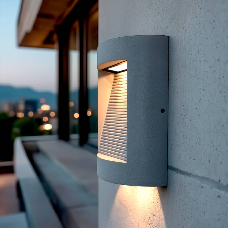 SERVANO buitenwandlamp steengrijs, afbeelding 5