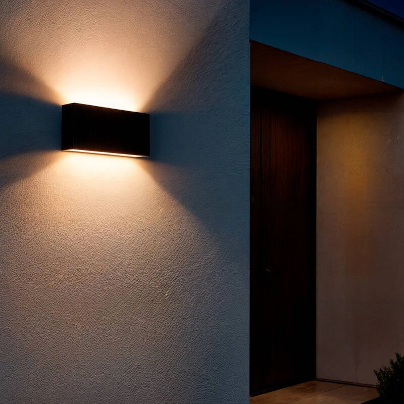 SILVANO buitenwandlamp zwart, afbeelding 2