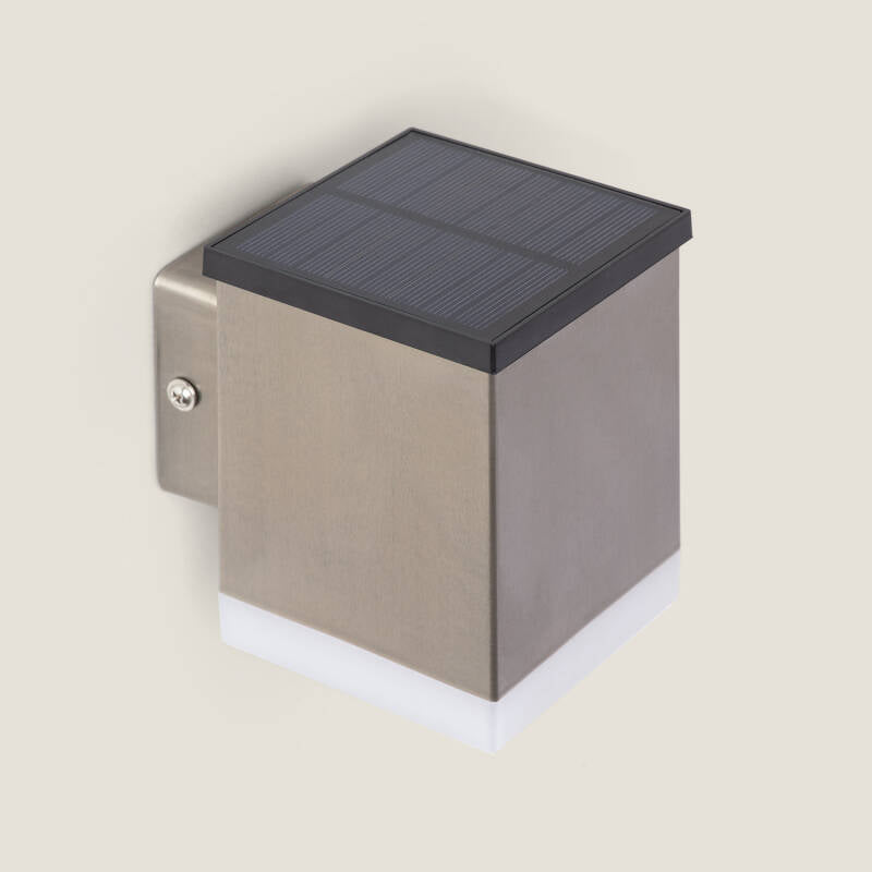 SKARANO solar buitenwandlamp grijs, afbeelding 4