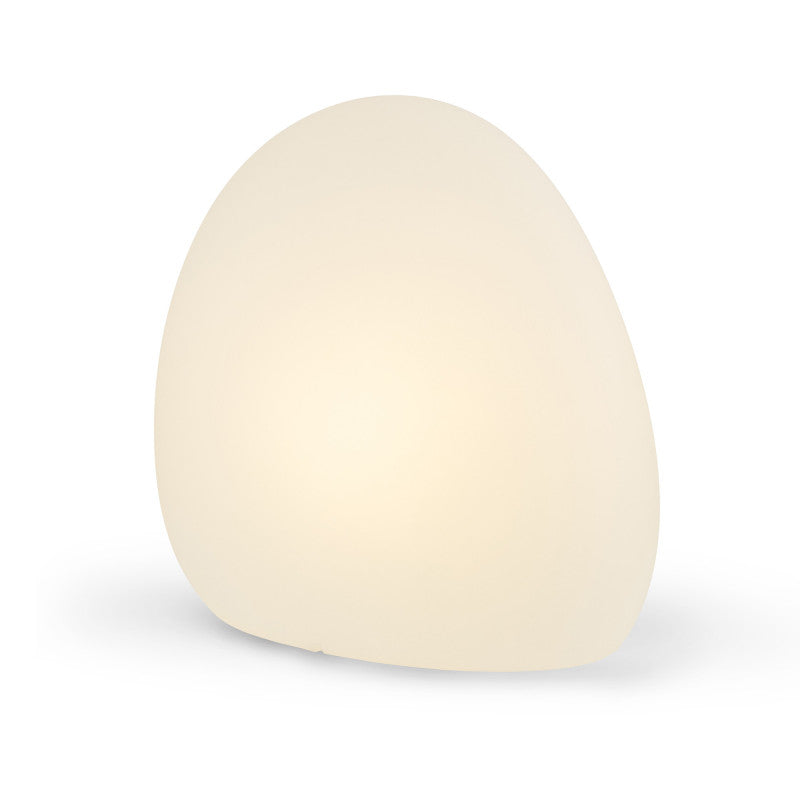 STONE lichtgevende tuinsteen wit L, afbeelding 2