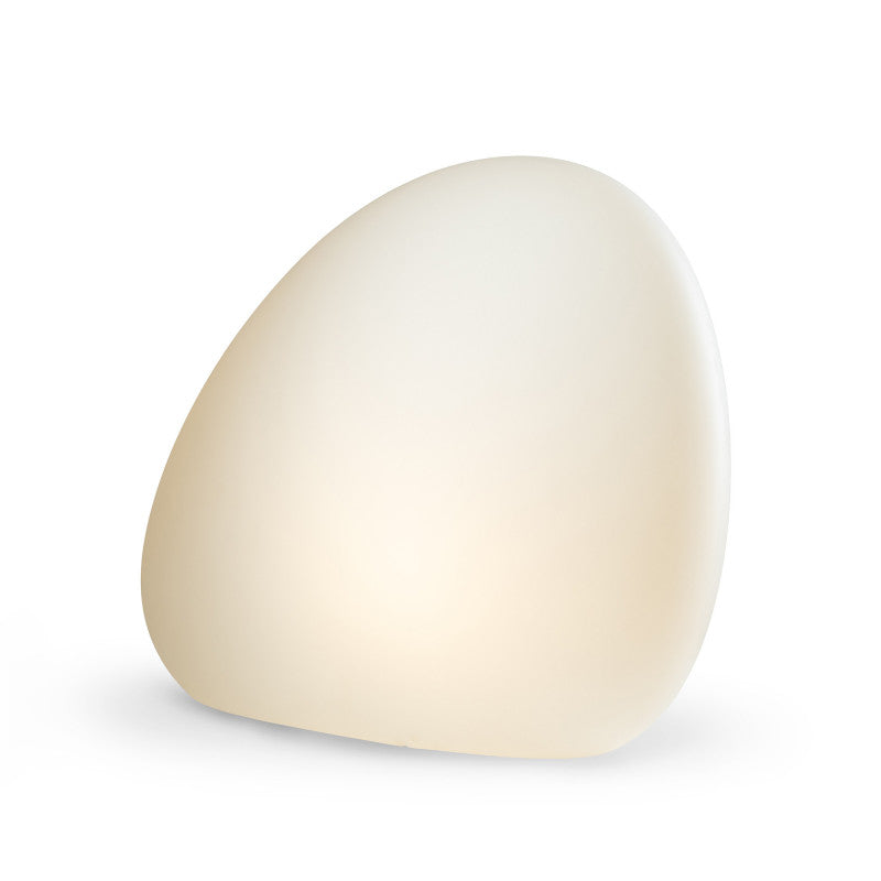 STONE lichtgevende tuinsteen wit M, afbeelding 2