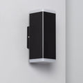 STRADIVO buitenwandlamp zwart