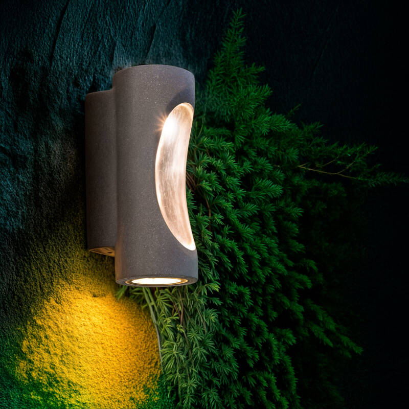 TERBARO buitenwandlamp steengrijs, afbeelding 5