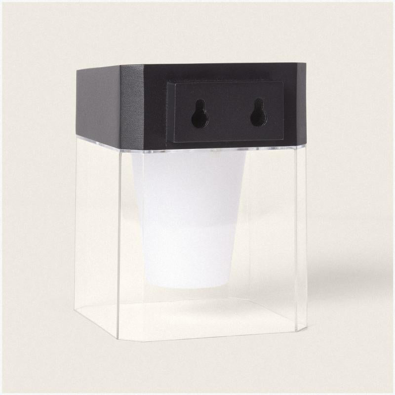 TREVIVO solar buitenwandlamp zwart, afbeelding 3