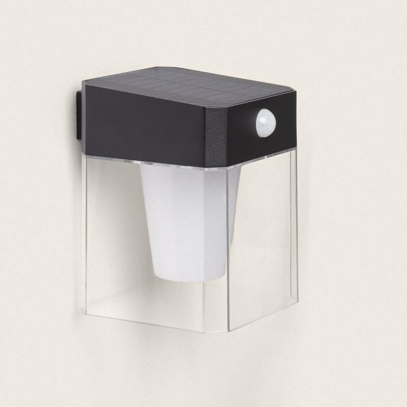 TREVIVO solar buitenwandlamp zwart, afbeelding 4
