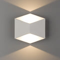 TRIANGLES LED buitenwandlamp wit