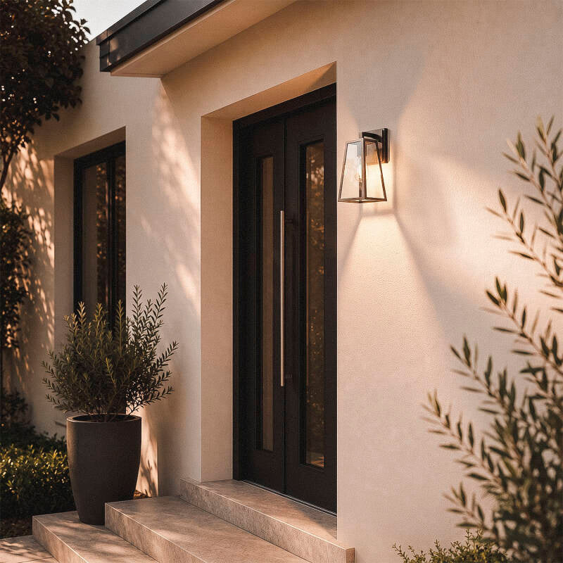 VALDAVO buitenwandlamp zwart, afbeelding 5