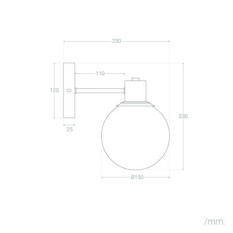 VINDARO maattekening