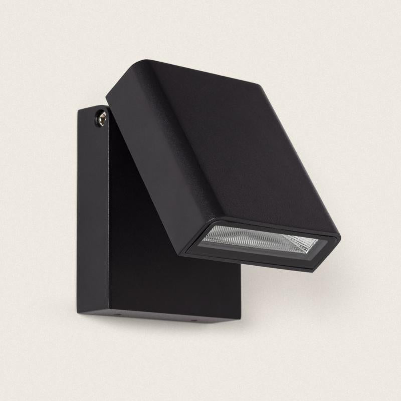 VIRDARO buitenwandlamp zwart