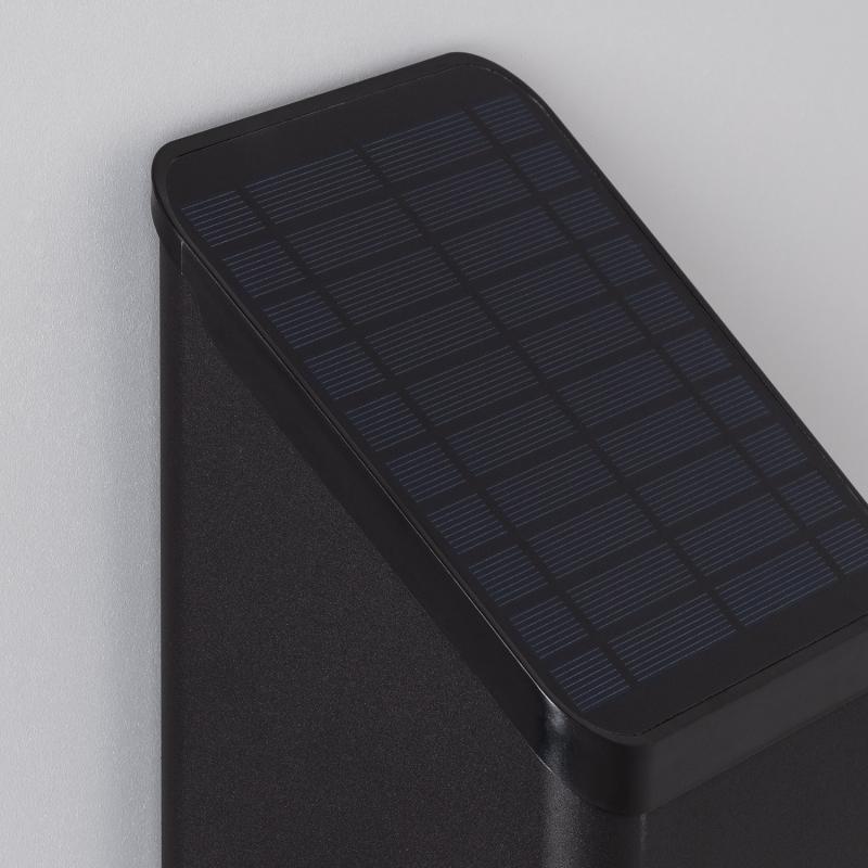 WALDIVO solar buitenwandlamp zwart, afbeelding 3