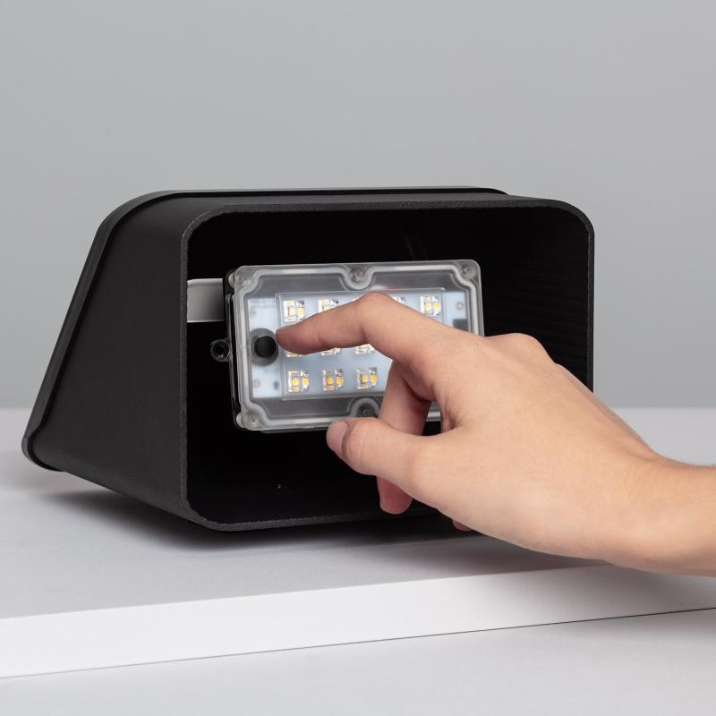 WALDIVO solar buitenwandlamp zwart, afbeelding 4