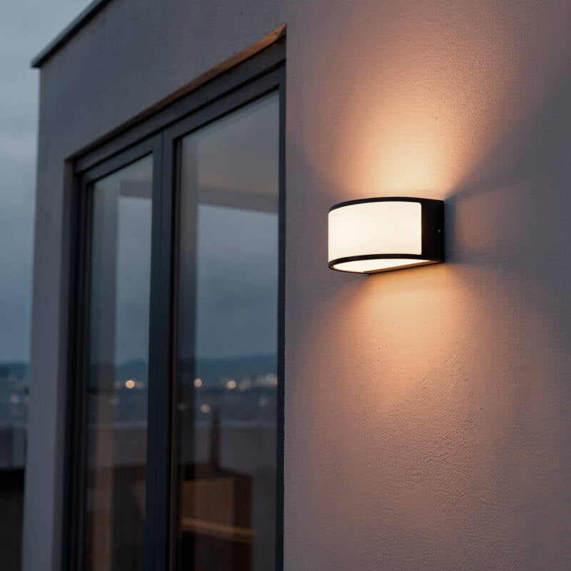 WESPAVO buitenwandlamp zwart