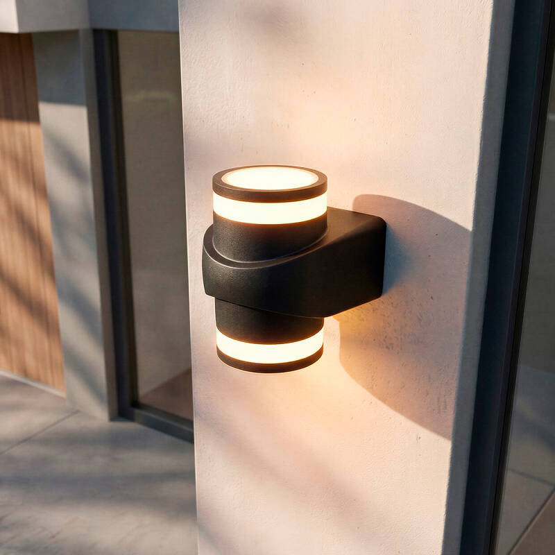 WISTIVO buitenwandlamp zwart, afbeelding 4