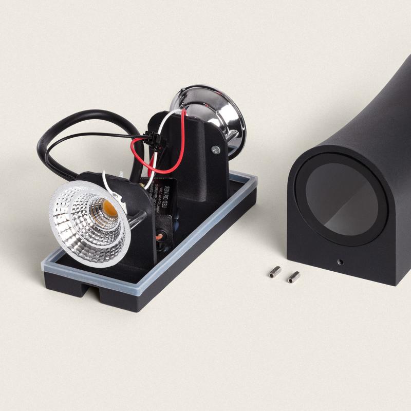 ZORBIVO buitenwandlamp zwart, afbeelding 3